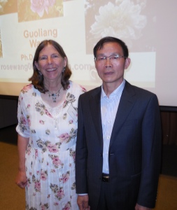 me and Dr. Wang Guoliang.